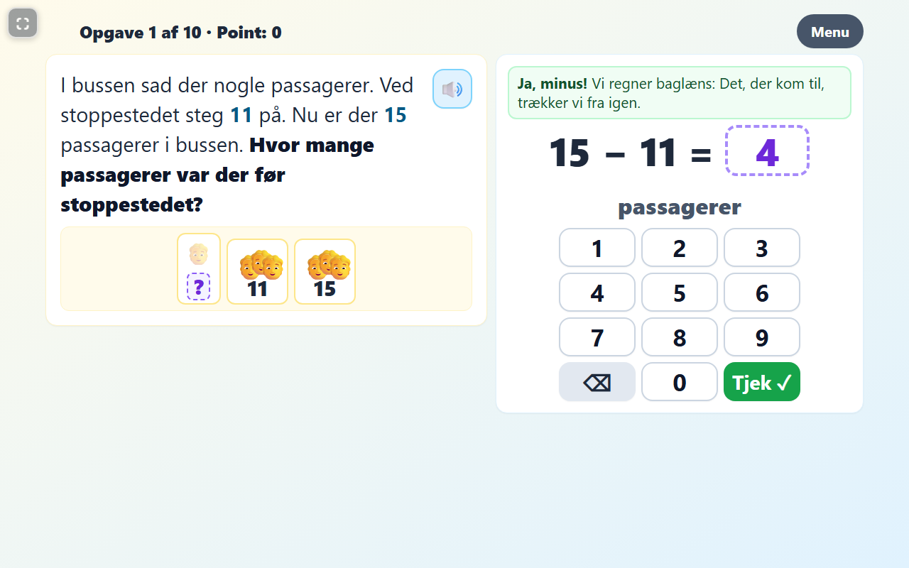 Skærmbillede af Regnehistorier